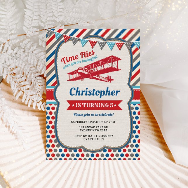 Invitación a la aventura piloto de cumpleaños de a (Subido por el creador)