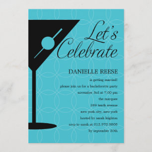 Invitación a la Bachelorette/Bridal Shower Happy H