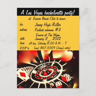 Invitación a la Bachelorette de Las Vegas