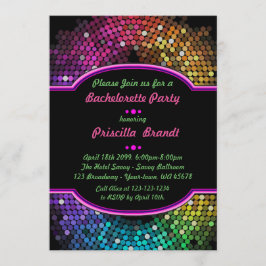 Invitación a la Bachelorette Party, moda, moda, di