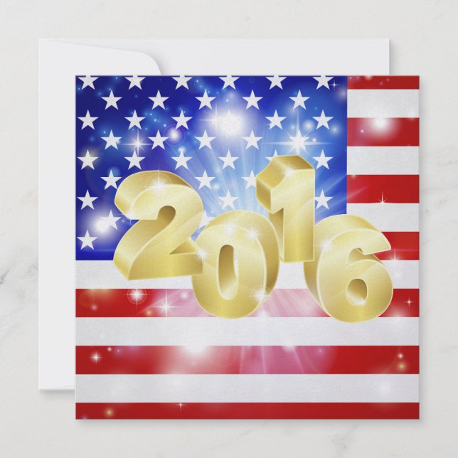 Invitación a la Bandera Americana - SRF (Anverso)