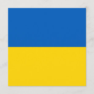 Invitación a la bandera de Ucrania