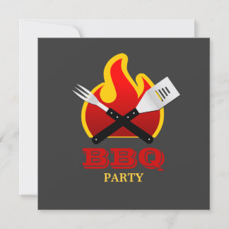 Invitación a la barbacoa Grill Party