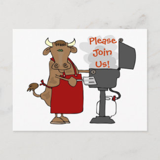 Invitación a la barbacoa - Por Favor Únete A Nosot