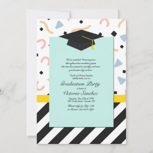 Invitación a la barra de graduación