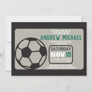 Invitación a la barra de SOCCER Mitzvah