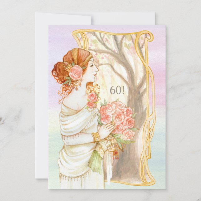 Invitación a la belleza vintage (Anverso)