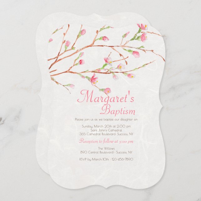 Invitación a la Bendición de los Dulces (Anverso / Reverso)