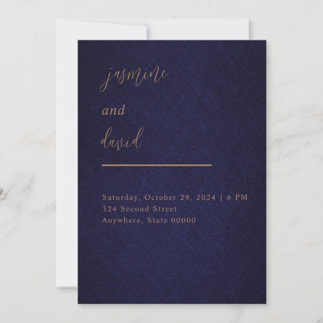 Invitación a la boda (Anverso)