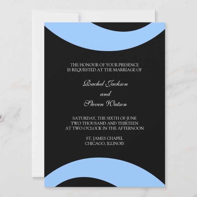 Invitación a la boda (Anverso)