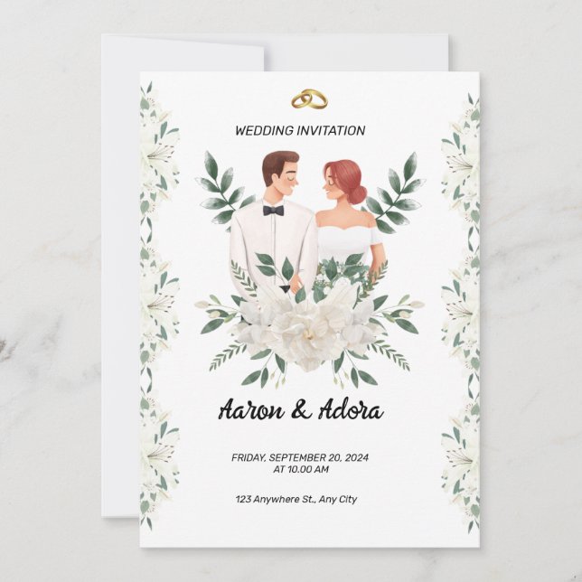 Invitación a la boda (Anverso)