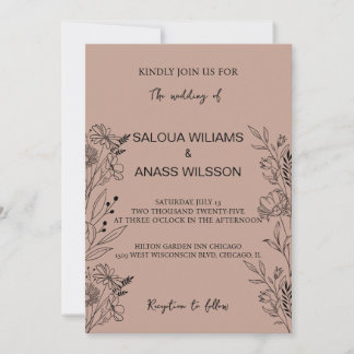 Invitación a la boda