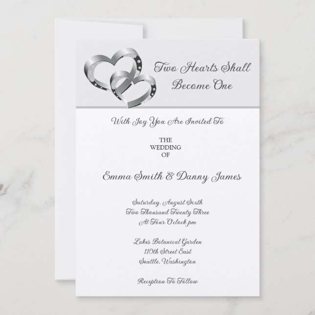 Invitación a la boda (Anverso)