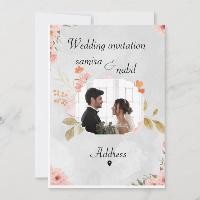 Invitación a la boda (Anverso)