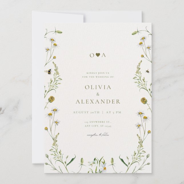Invitación a la boda (Anverso)