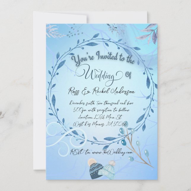 Invitación a la boda (Anverso)
