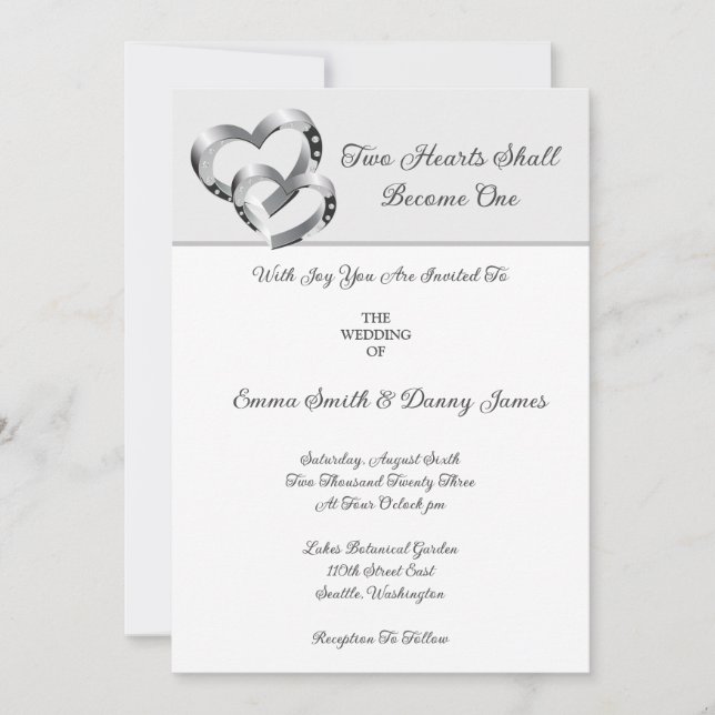 Invitación a la boda (Anverso)