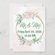 Invitación a la boda