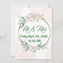 Invitación a la boda
