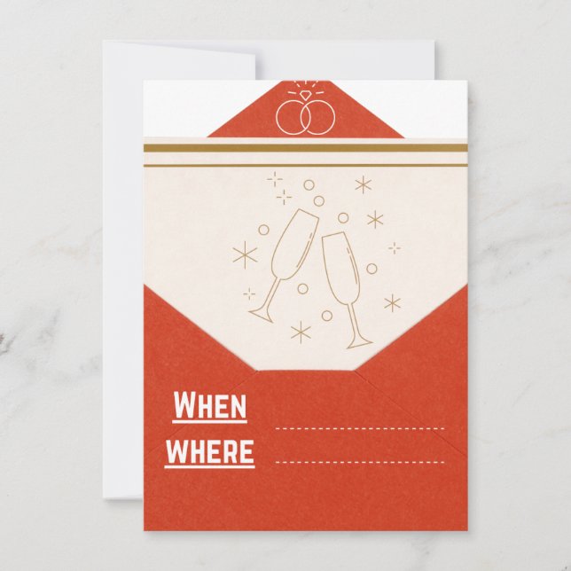 Invitación a la boda (Anverso)