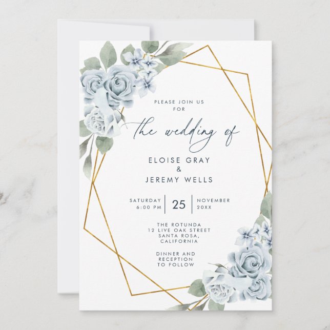 Invitación a la boda (Anverso)