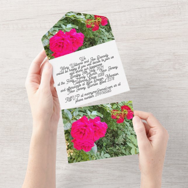 Invitación a la boda (desgarro)