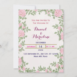 Invitación a la boda