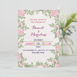Invitación a la boda
