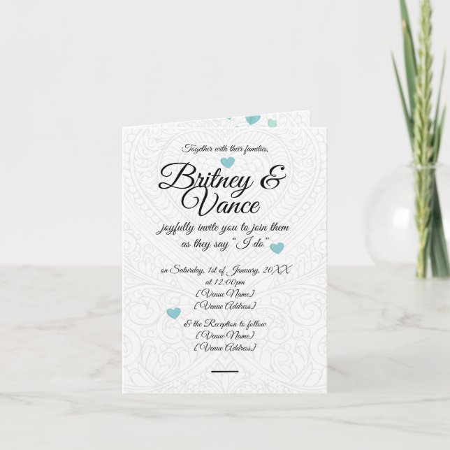 Invitación a la boda (Anverso)