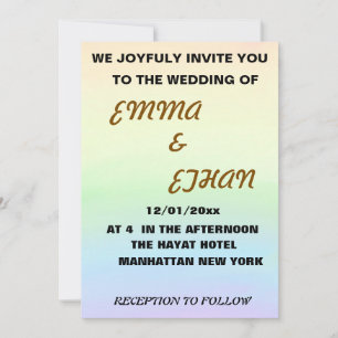 Invitación a la boda