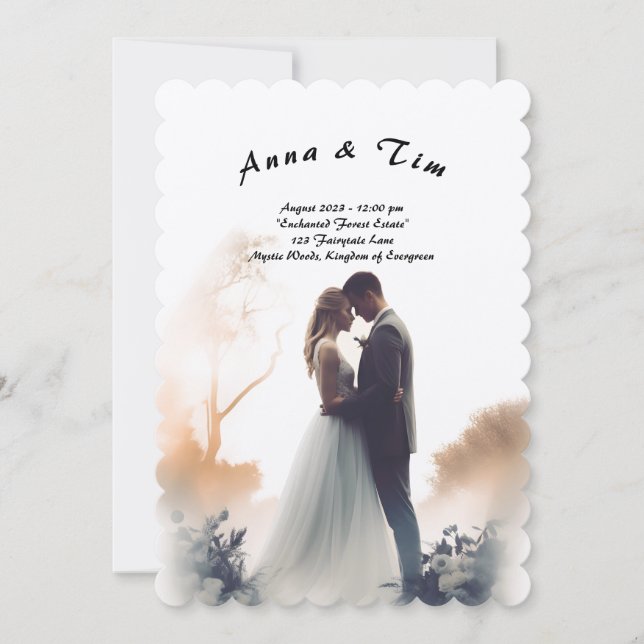 Invitación a la boda (Anverso)