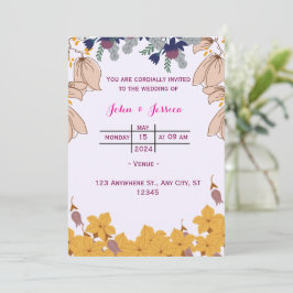 Invitación a la boda