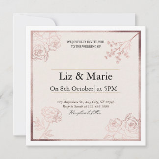 Invitación a la boda