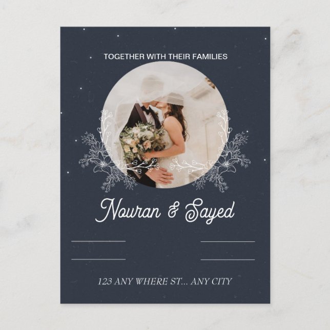 Invitación a la boda (Anverso)