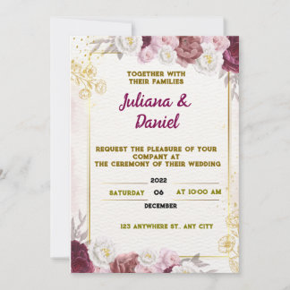 Invitación a la boda