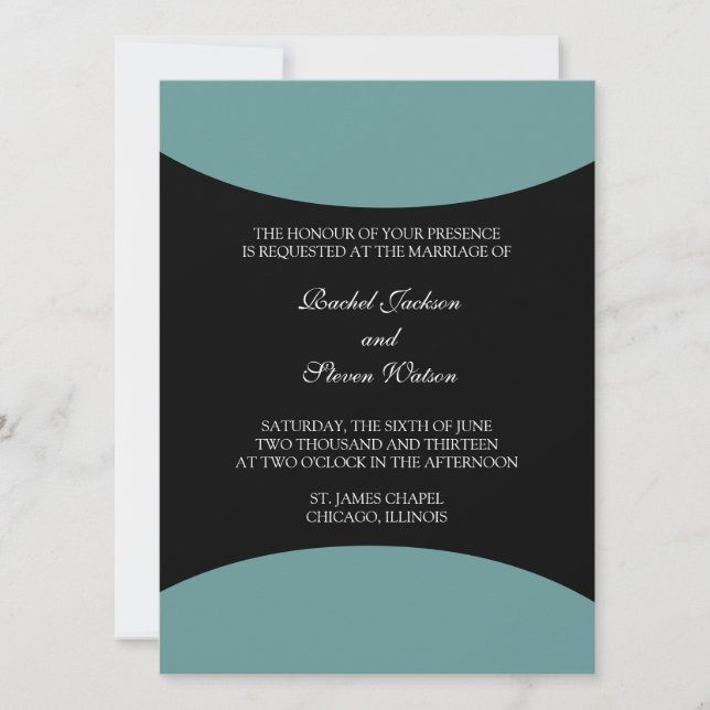 Invitación a la boda (Anverso)