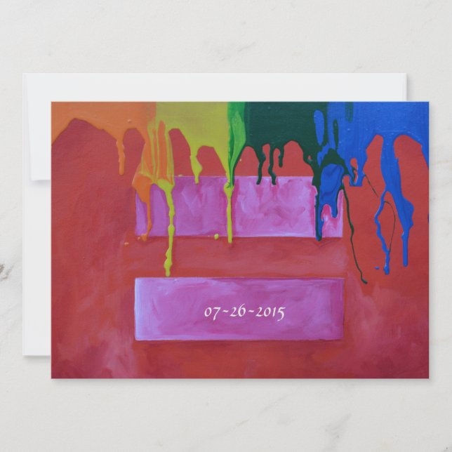 Invitación a la boda (Anverso)