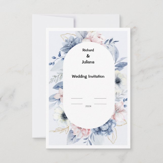 Invitación a la boda (Anverso)