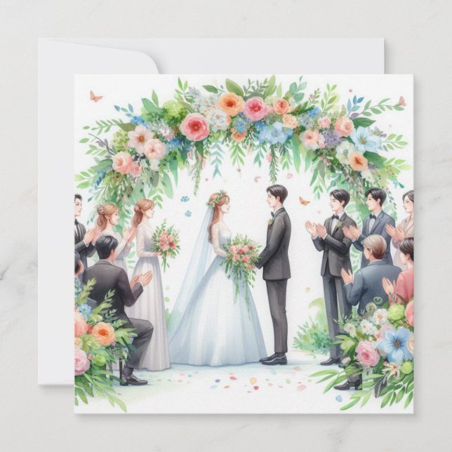 Invitación a la boda (Anverso)