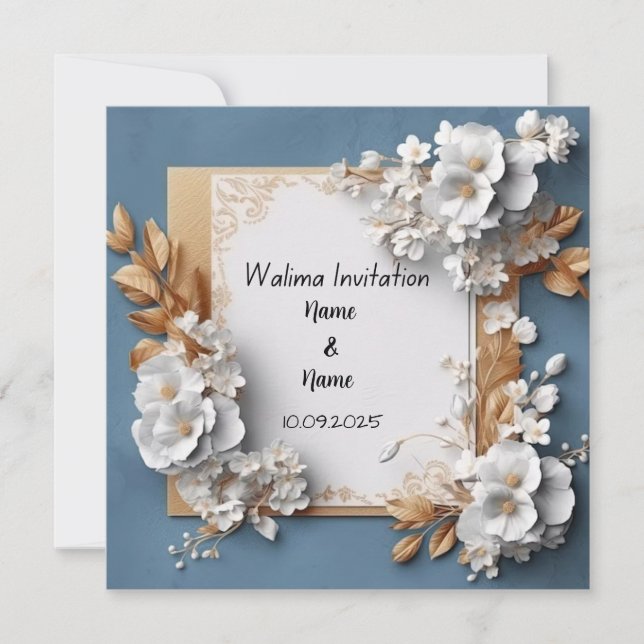 Invitación a la boda (Anverso)