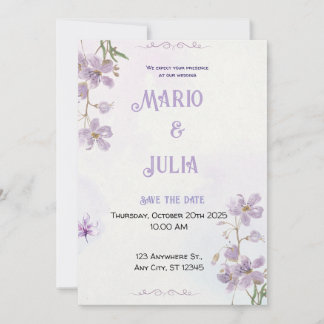 Invitación a la boda