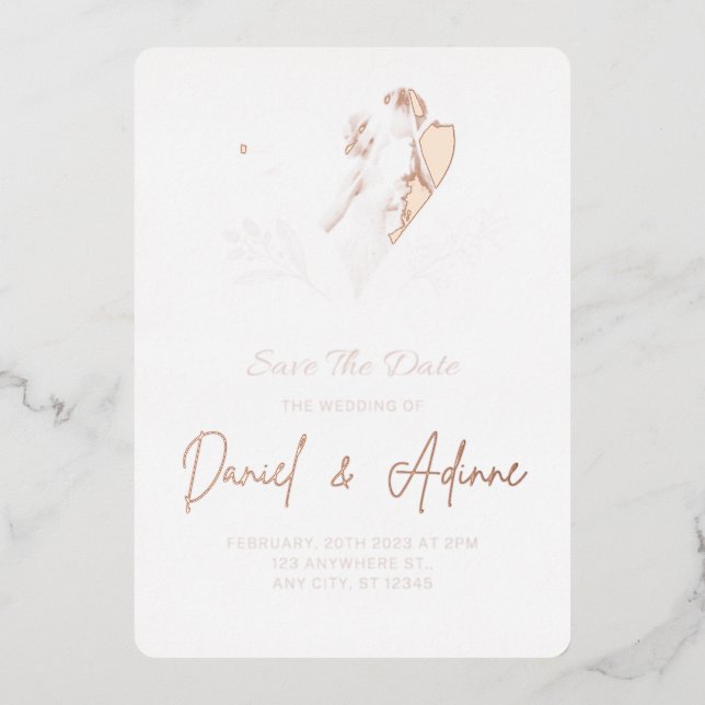 Invitación a la boda (Anverso)