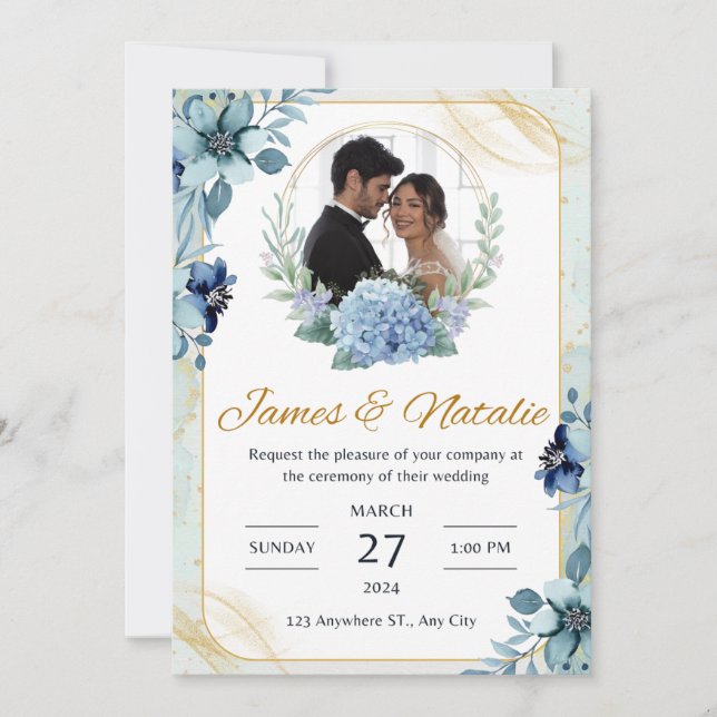 Invitación a la boda (Anverso)