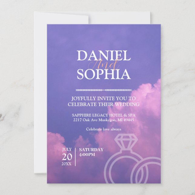 Invitación a la boda (Anverso)