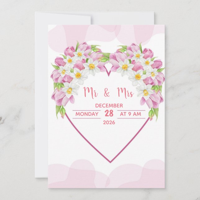 Invitación a la boda (Anverso)