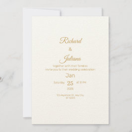 Invitación a la boda