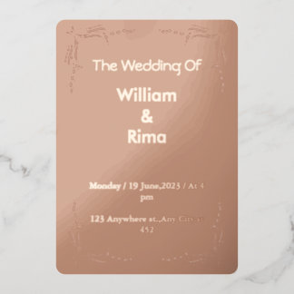 Invitación a la boda