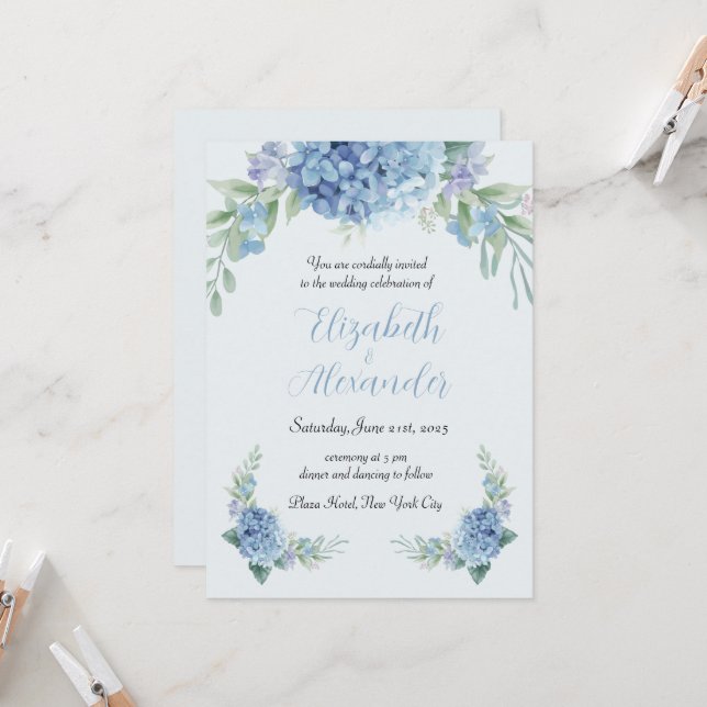 Invitación a la boda (Anverso/Reverso In Situ)