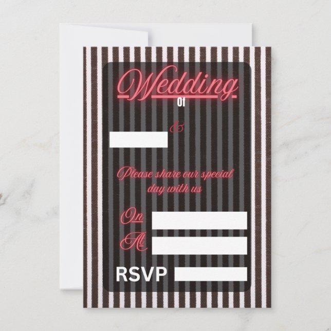 Invitación a la boda (Anverso)