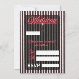 Invitación a la boda